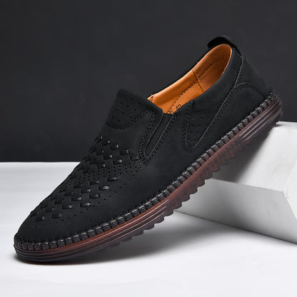 Men's Perforated Loafers