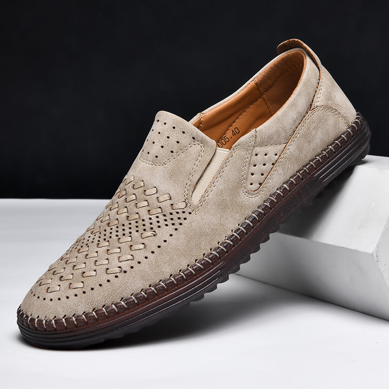 Men's Perforated Loafers