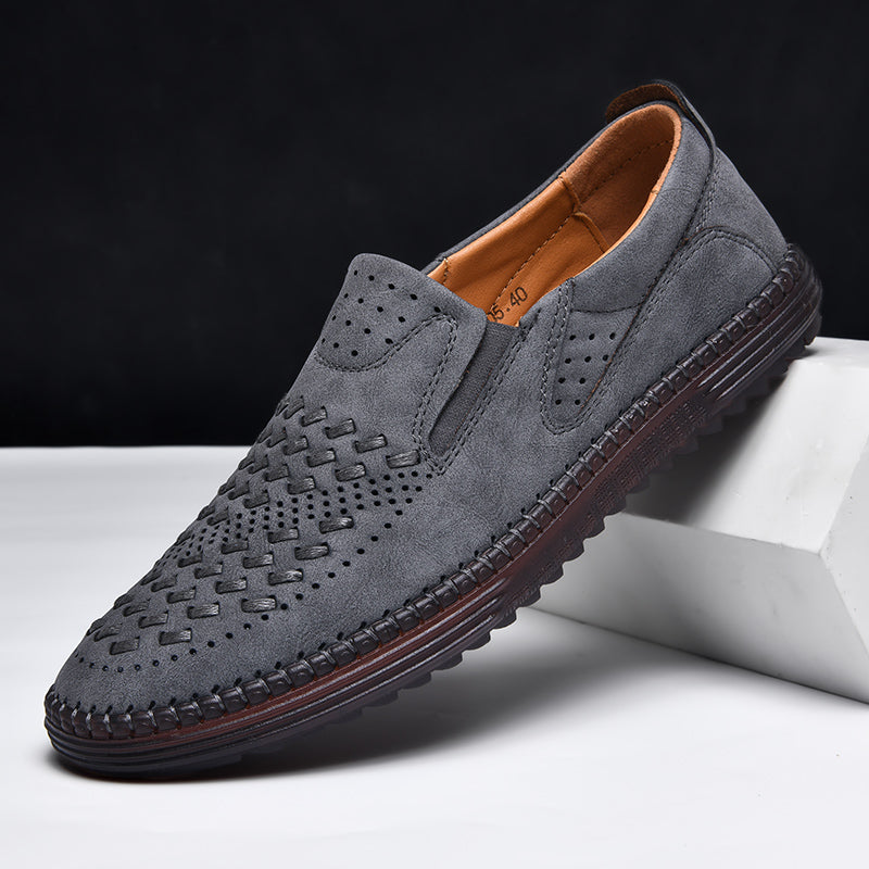 Men's Perforated Loafers