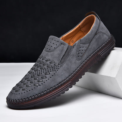 Men's Perforated Loafers