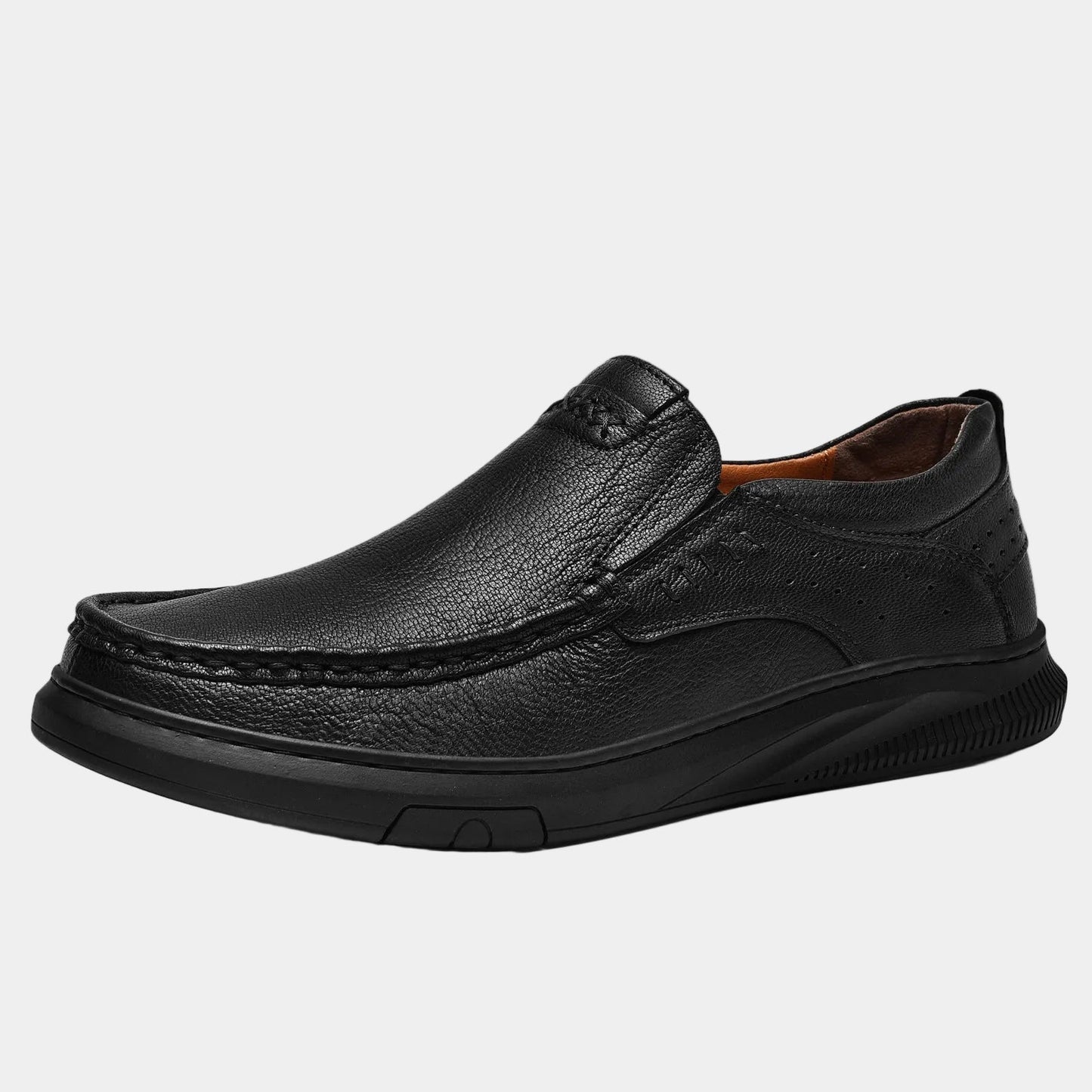 Men's Perforated Slip-On Loafers