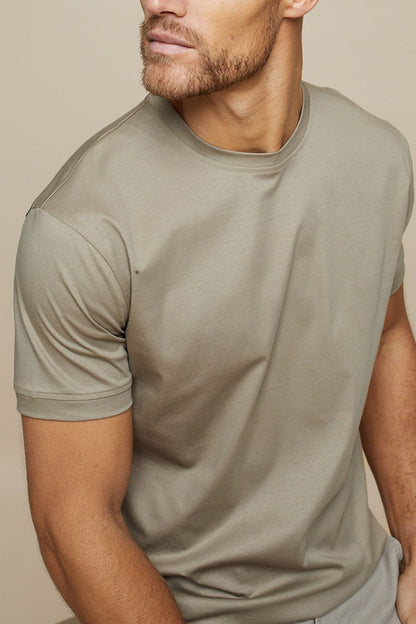 Men's Plain Crew Neck T-Shirt