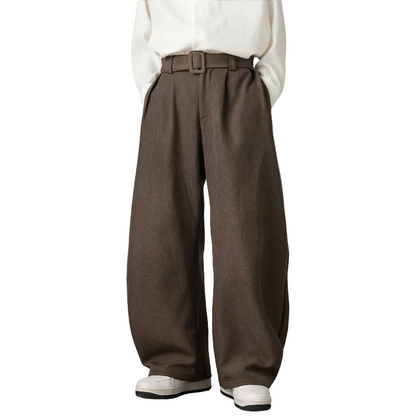 Men's Pleat Detail Trousers