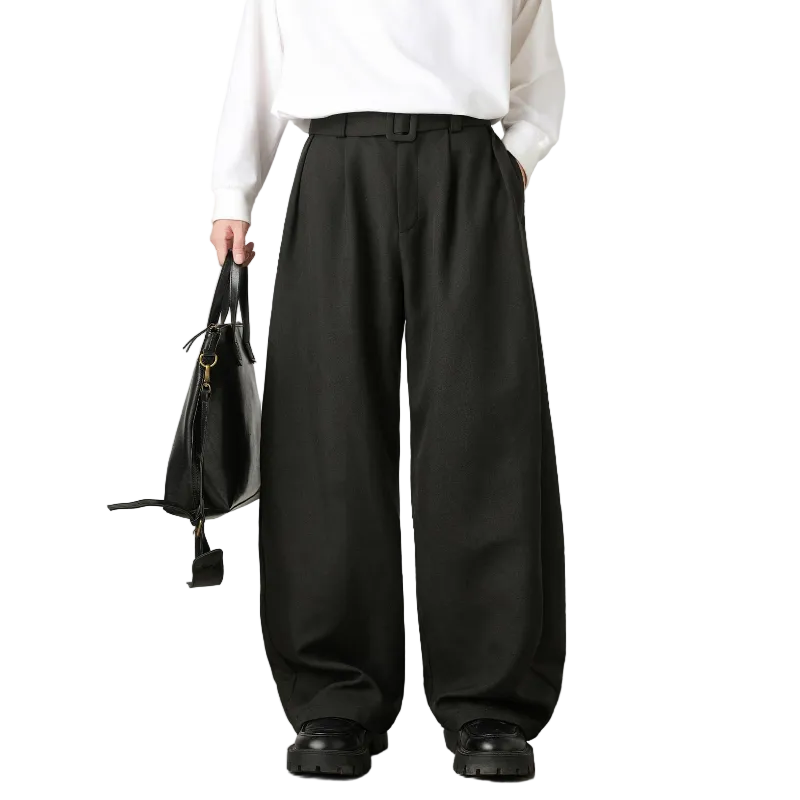 Men's Pleat Detail Trousers