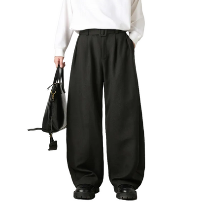 Men's Pleat Detail Trousers