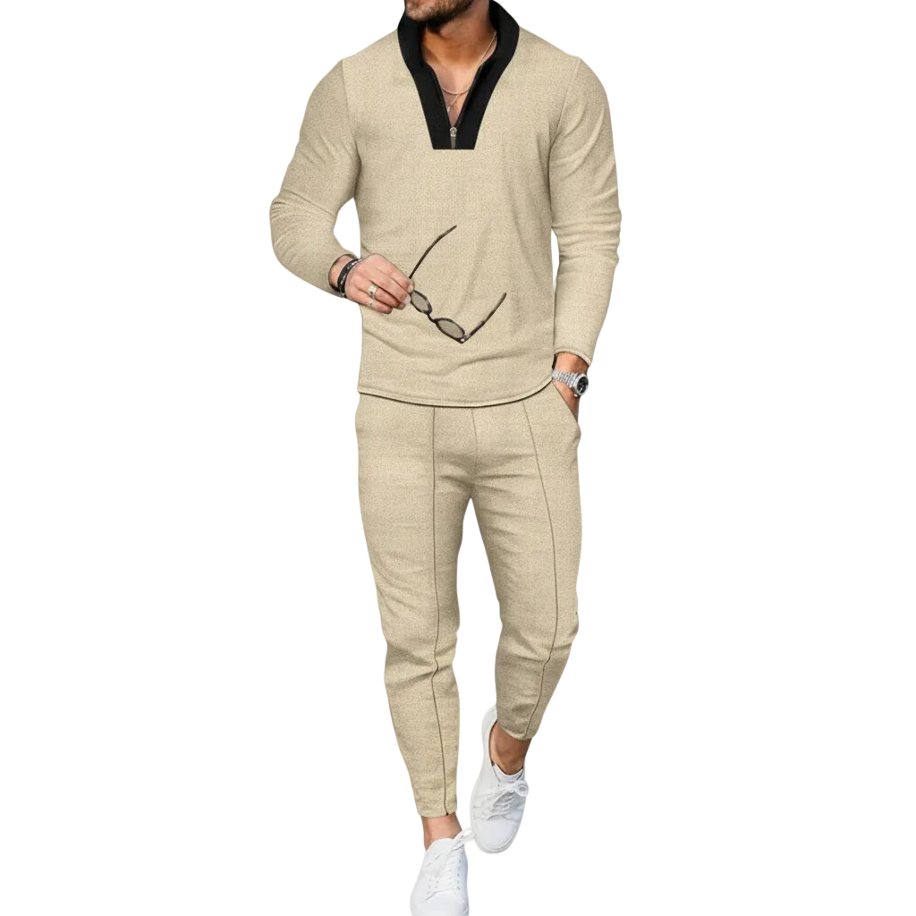 Men's Quarter Zip Set