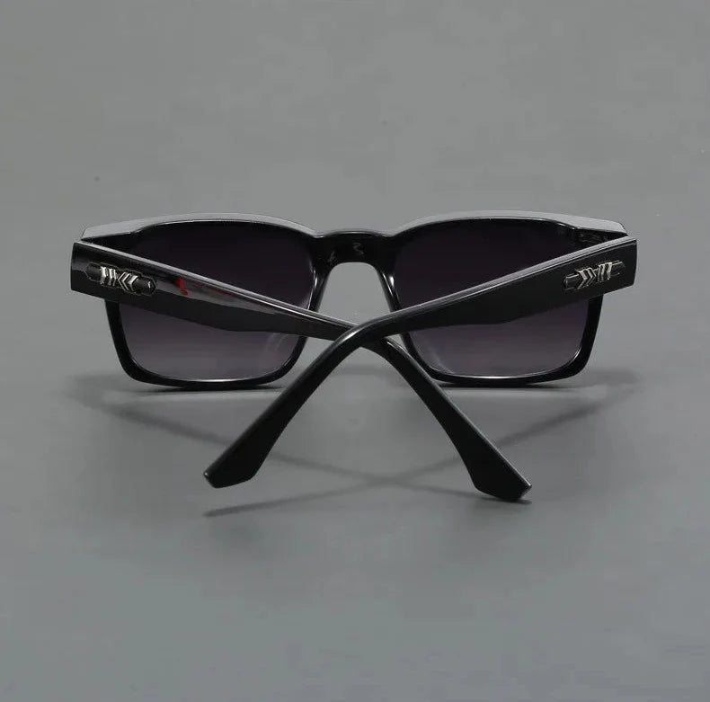 Men's Rectangular Frame Sunglasses