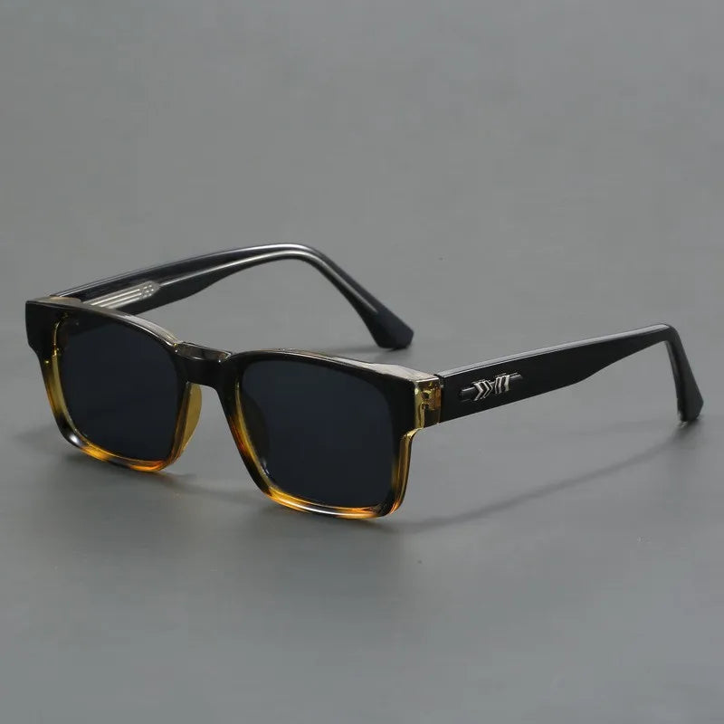 Men's Rectangular Frame Sunglasses