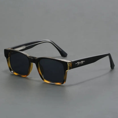 Men's Rectangular Frame Sunglasses