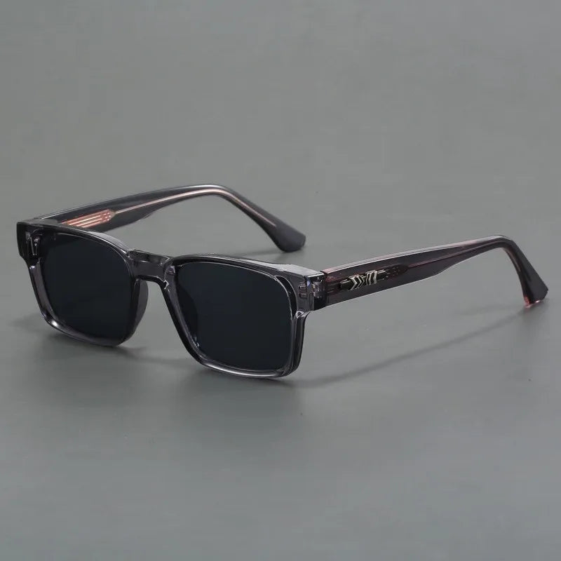 Men's Rectangular Frame Sunglasses