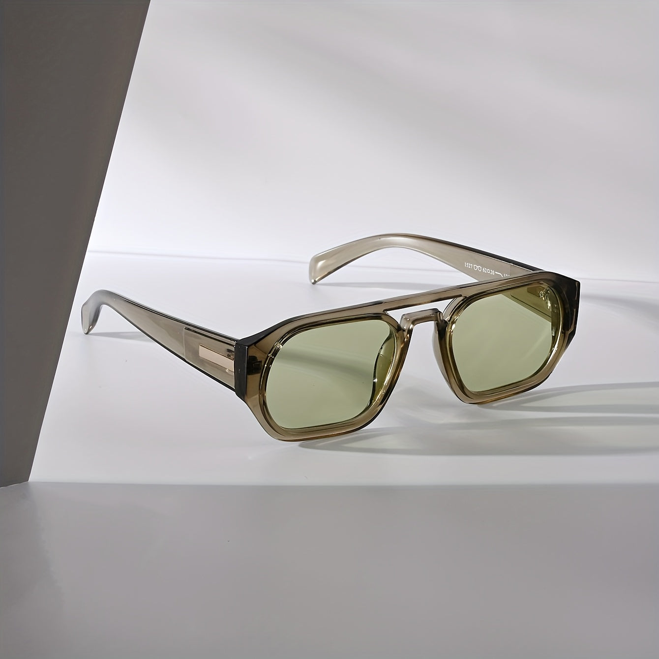 Men's Rectangular Lenses Sunglasses