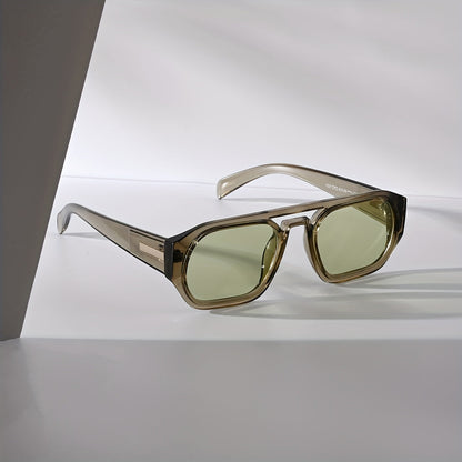 Men's Rectangular Lenses Sunglasses