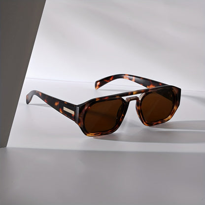 Men's Rectangular Lenses Sunglasses