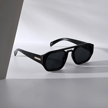 Men's Rectangular Lenses Sunglasses