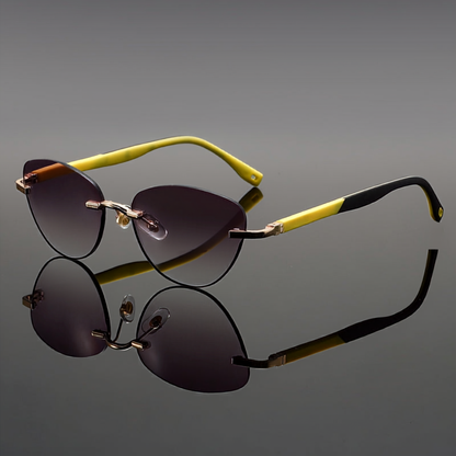 Men's Rimless Sunglasses