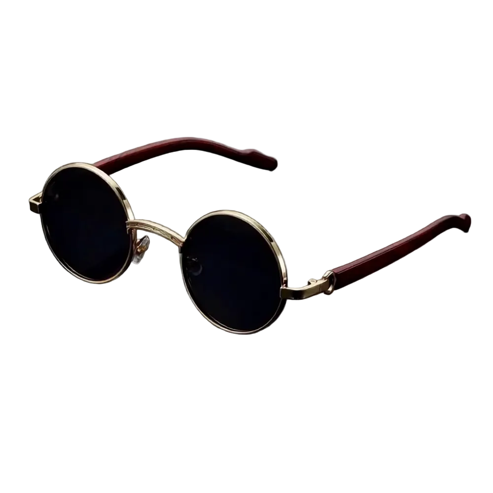 Men's Round Frame Sunglasses
