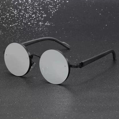 Men's Round Frame Sunglasses