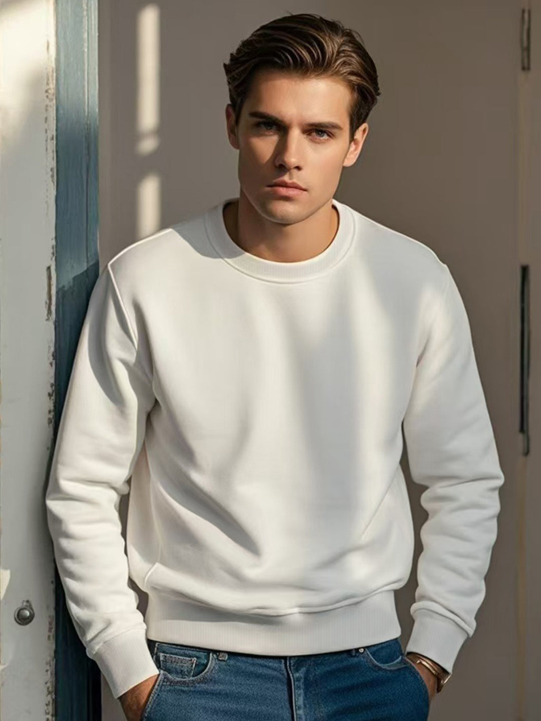 Men's Round Neck Pullover