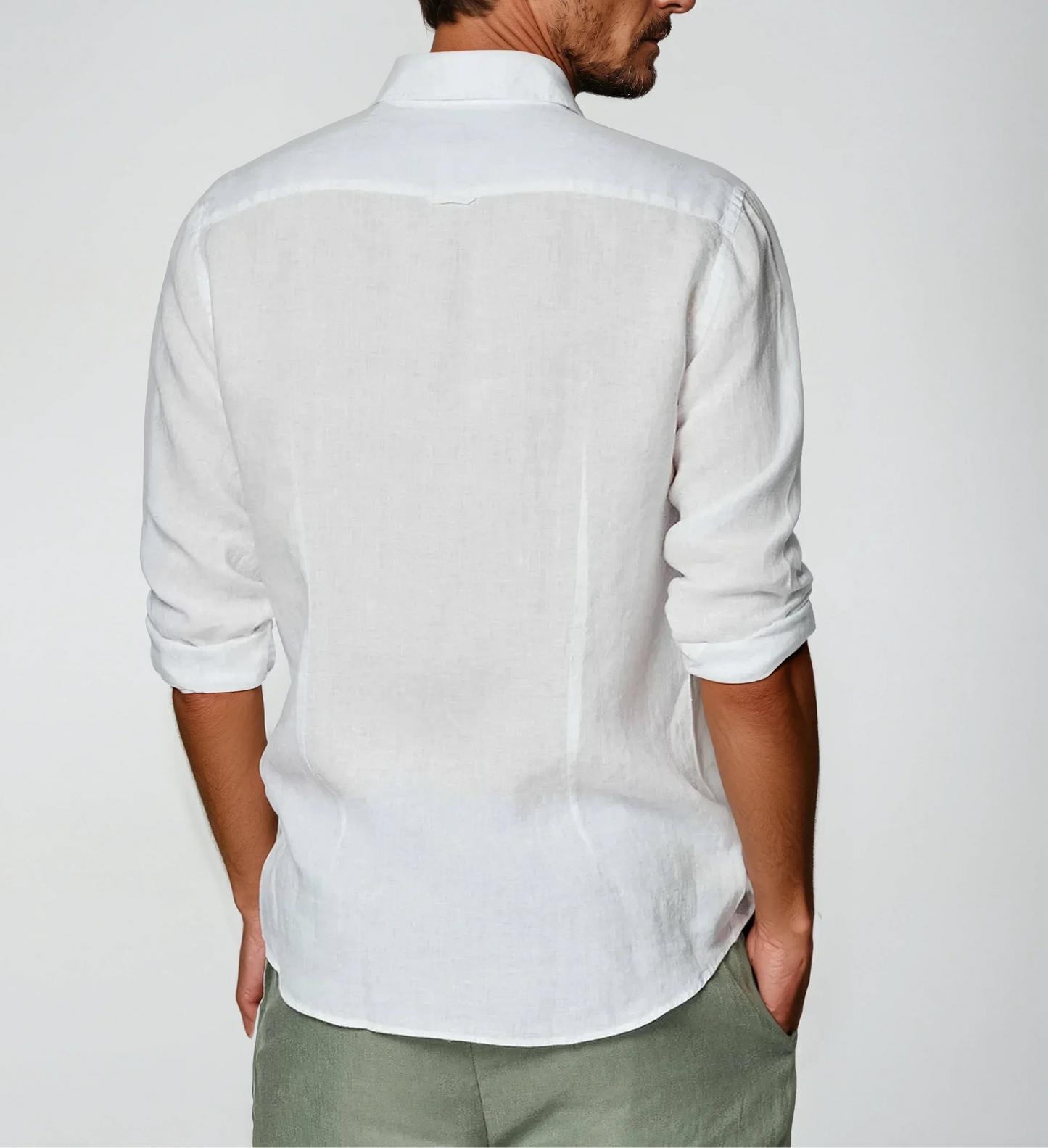 Men's Rounded Hem Shirt