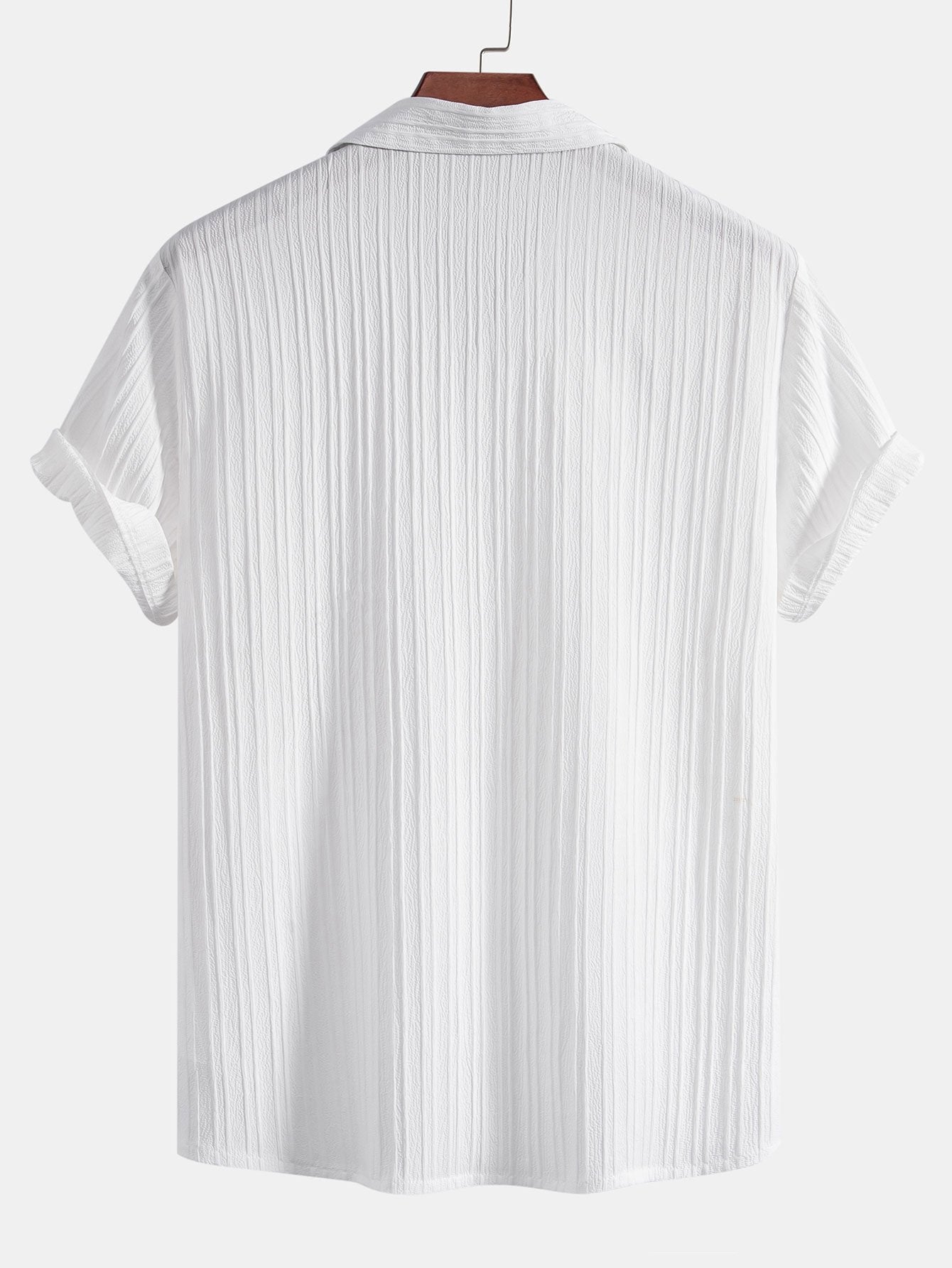 Men's Short Sleeve Shirt and Trousers Set