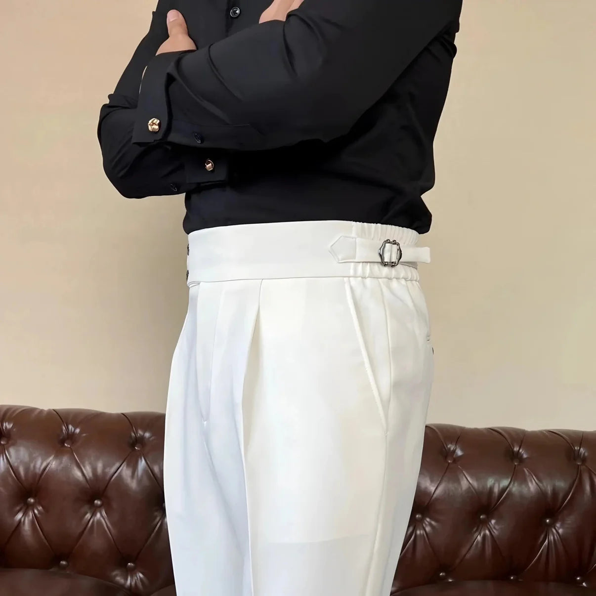 Men's Side Adjuster Trousers
