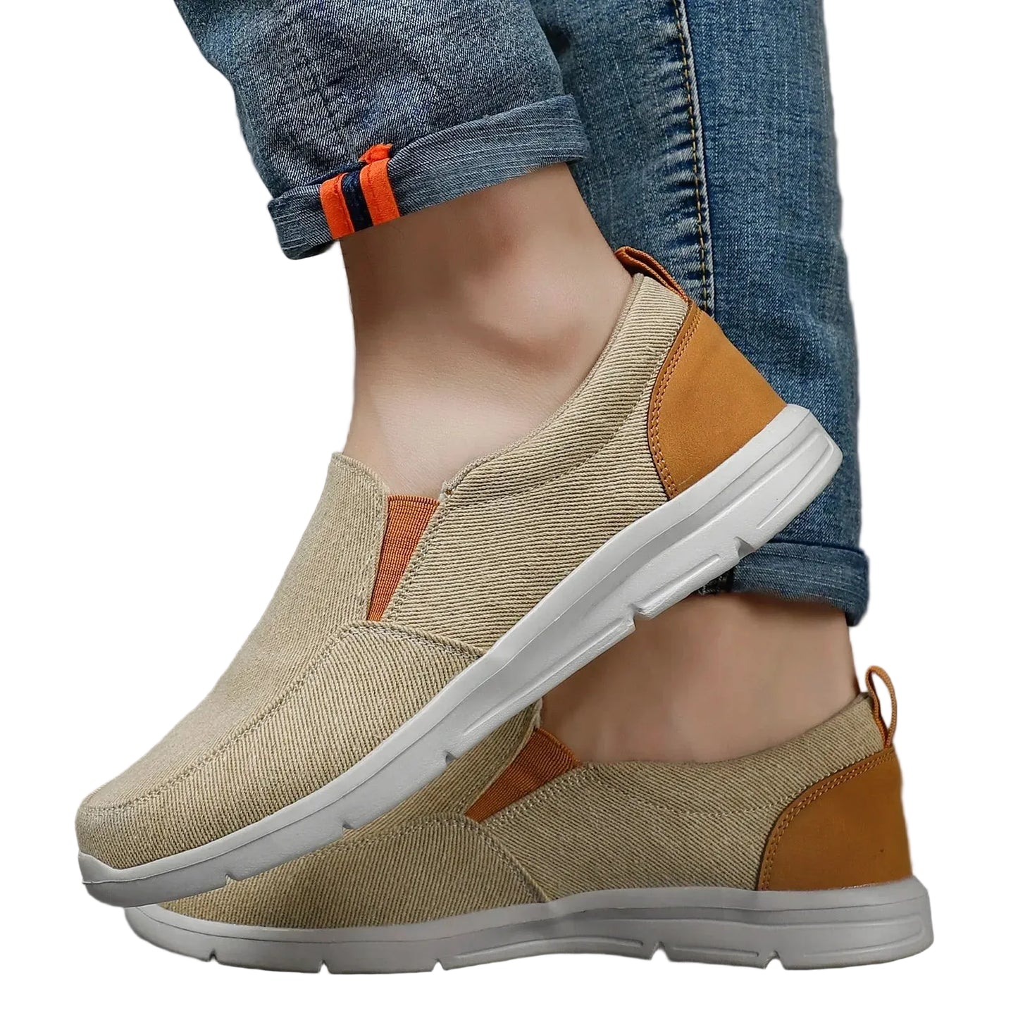 Men's Side Panel Slip-On Shoes
