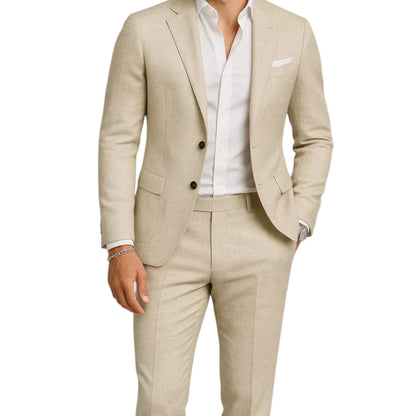 Men's Single Breasted Jacket and Trouser Set
