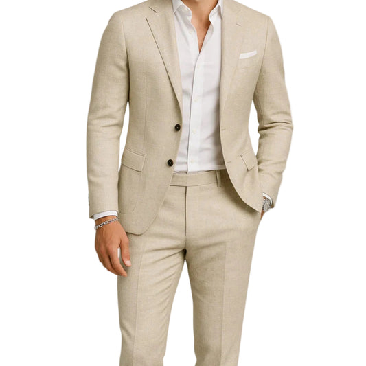 Men's Single Breasted Jacket and Trouser Set