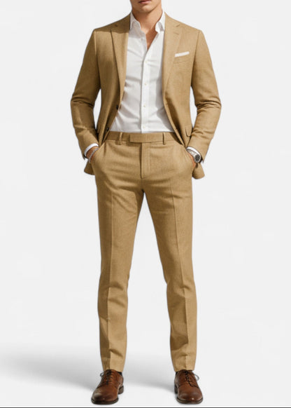Men's Single Breasted Jacket and Trouser Set