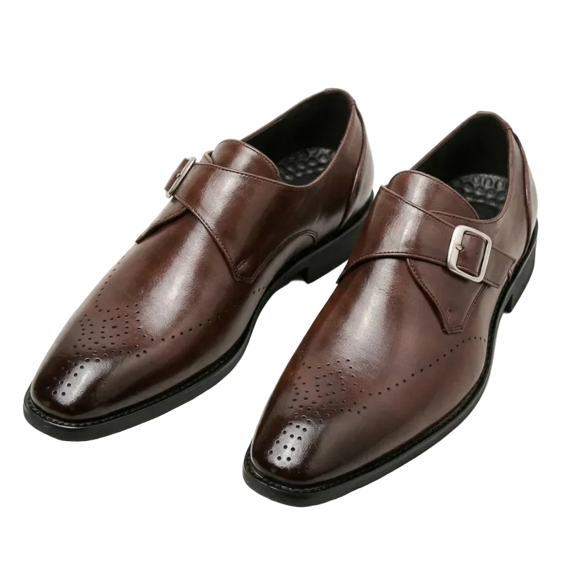 Men's Single Buckle Shoes