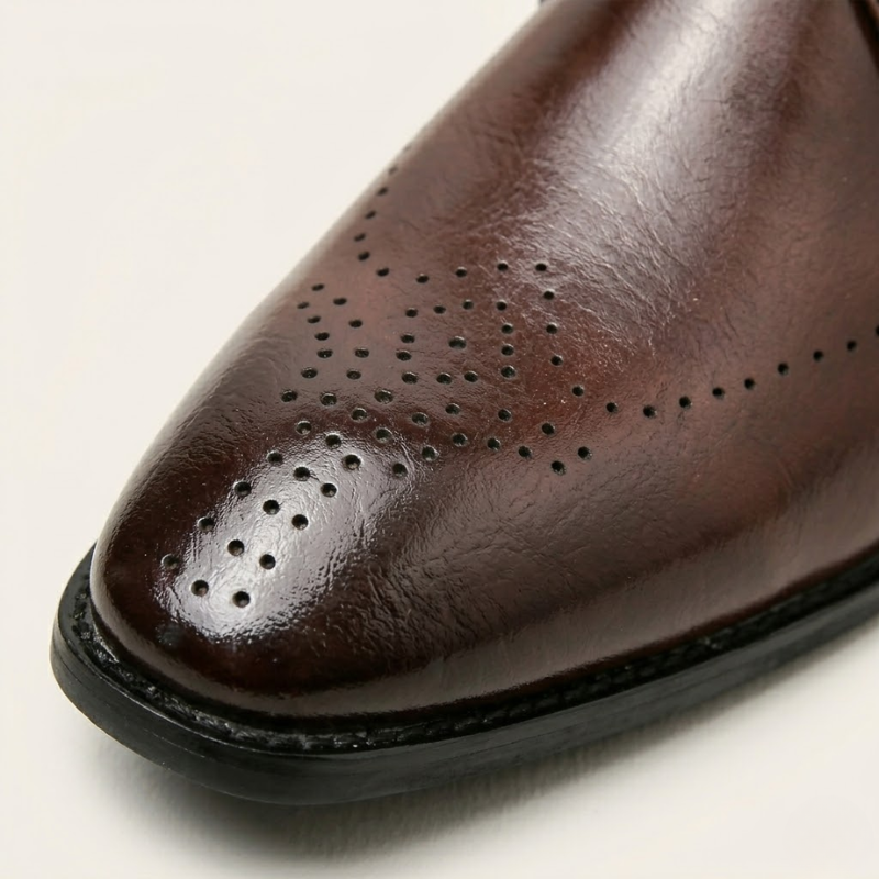 Men's Single Buckle Shoes