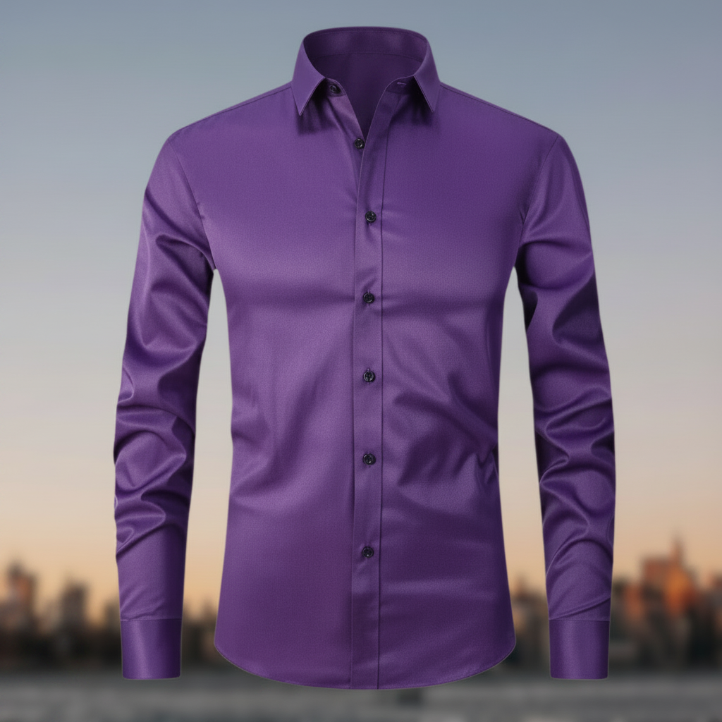 Men's Smart Collar Button Shirt
