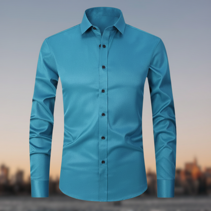 Men's Smart Collar Button Shirt