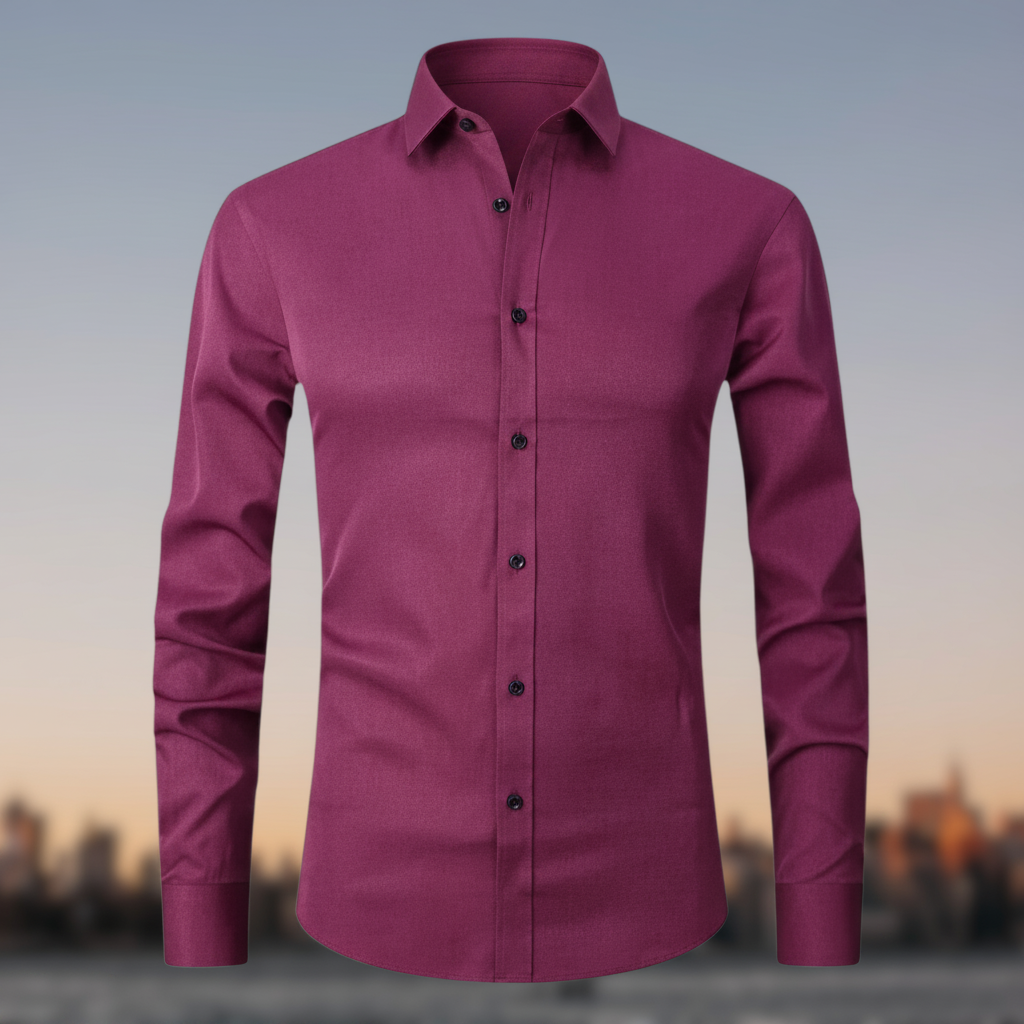 Men's Smart Collar Button Shirt