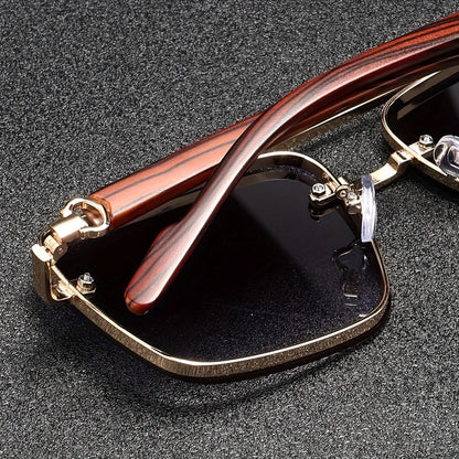 Men's Square Frame Sunglasses