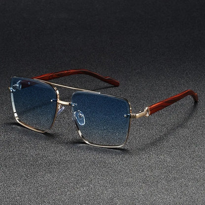 Men's Square Frame Sunglasses
