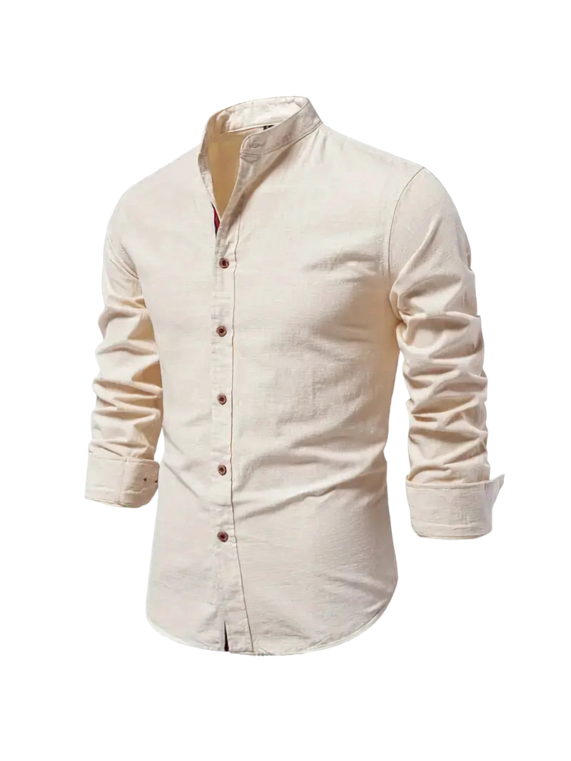 Men's Stand Collar Shirt