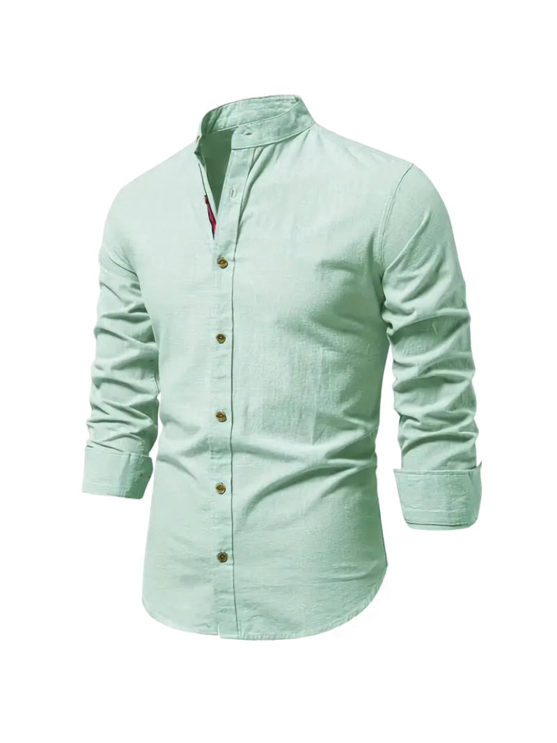 Men's Stand Collar Shirt