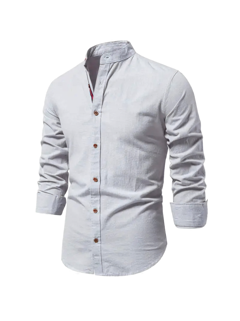 Men's Stand Collar Shirt