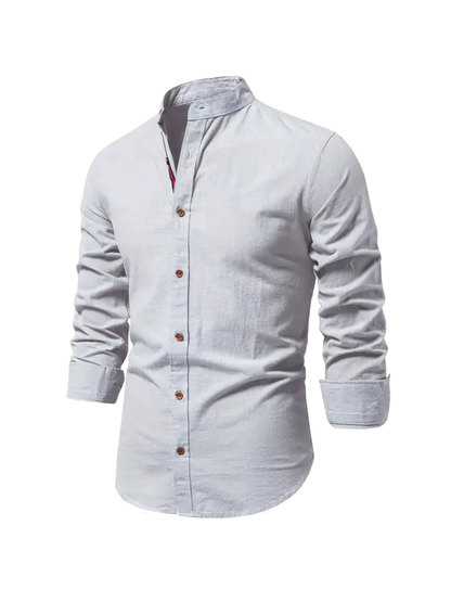 Men's Stand Collar Shirt