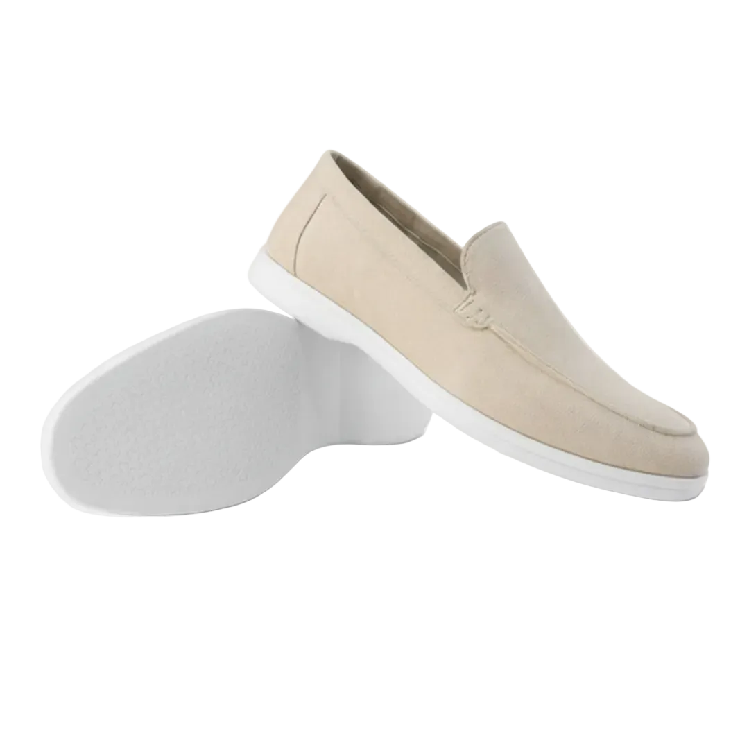 Men's Stitch Detail Slip-On Loafers