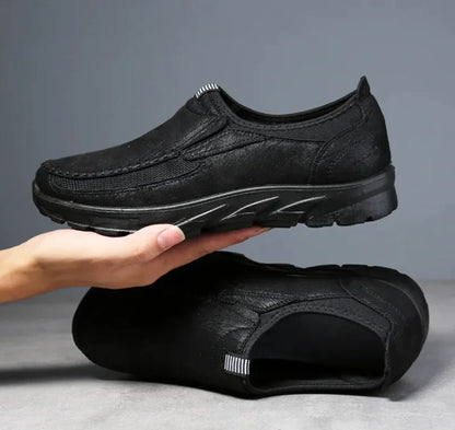 Men's Stitched Vamp Slip-On Shoes