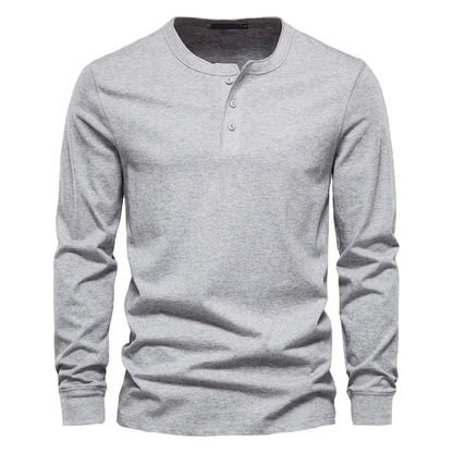 Men's Three-Button Neck Shirt
