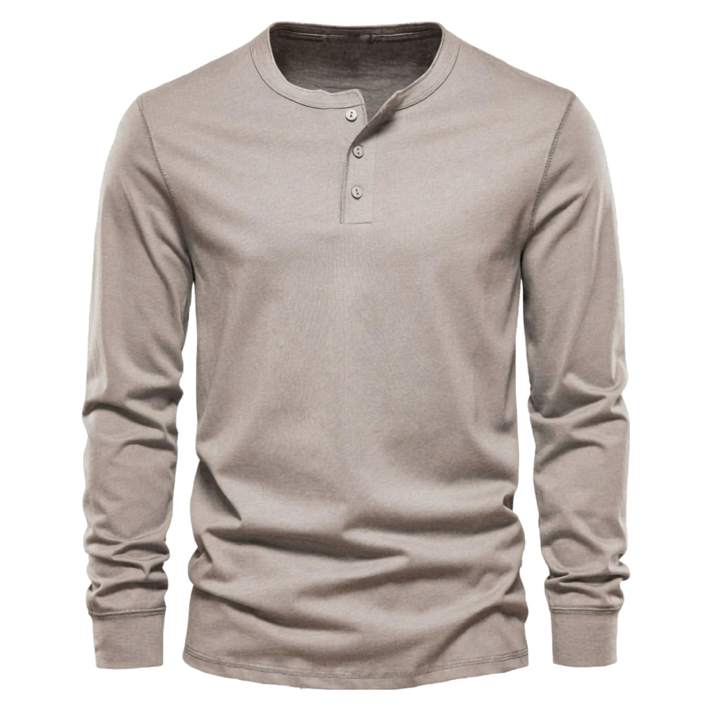 Men's Three-Button Neck Shirt