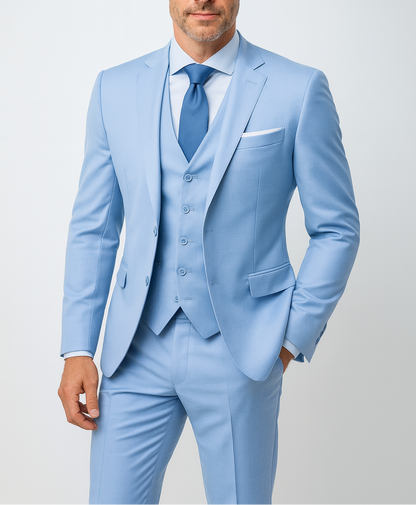 Men's Three-Piece Suit Set