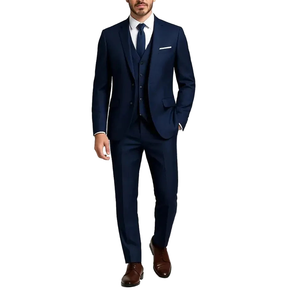Men's Three-Piece Suit Set