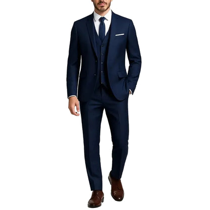 Men's Three-Piece Suit Set