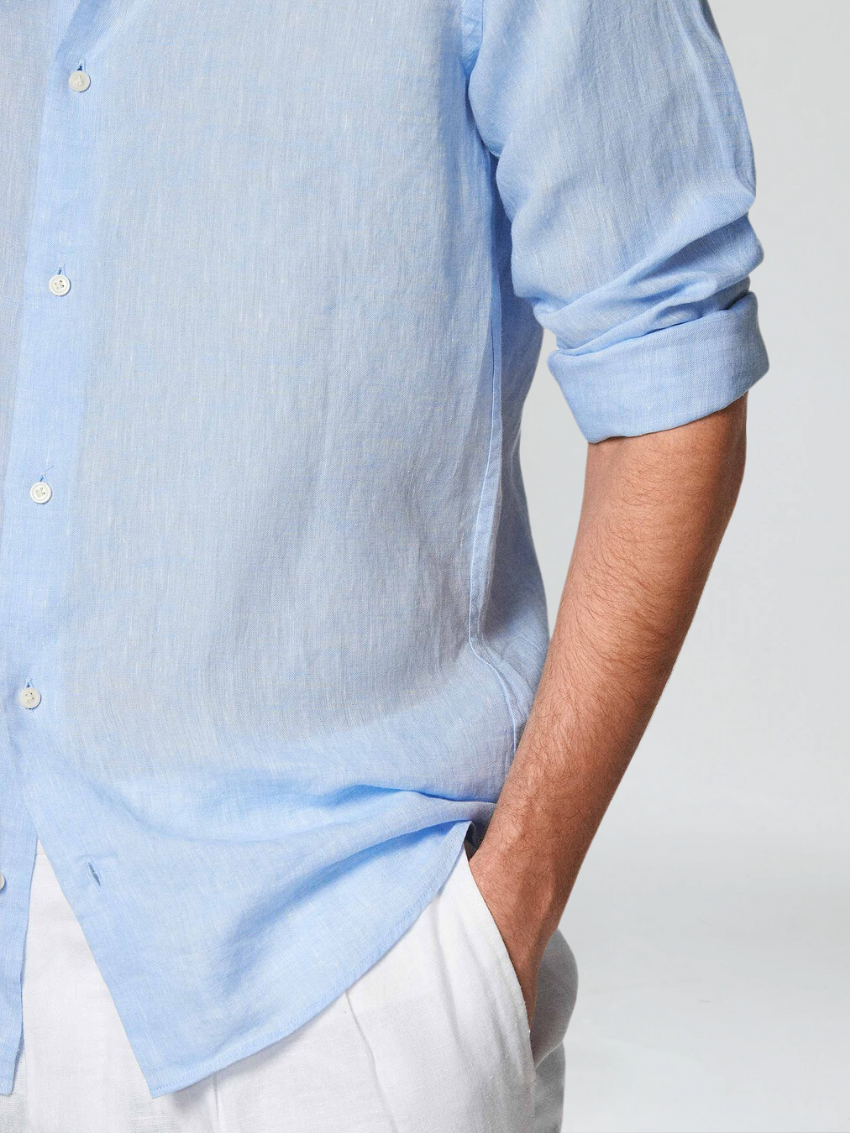 Men's Turn-Down Collar Shirt