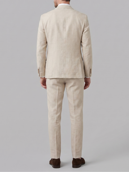 Men's Two-Button Suit Set