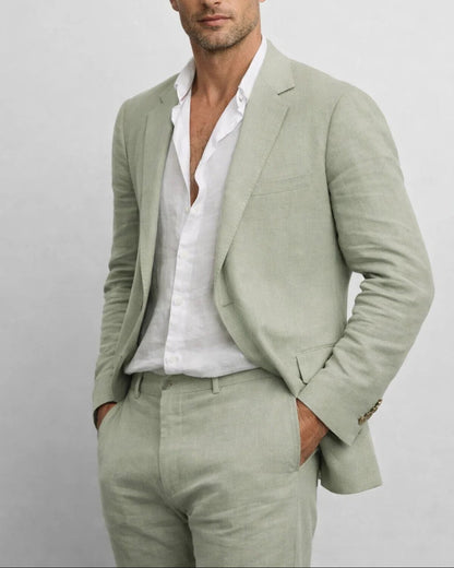 Men's Two-Piece Blazer and Trouser Set